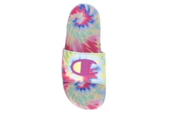 Champion Womens Mega Slide Tie Dye Slide Sandal - Pink 12 Champion Womens Mega Slide Tie Dye Slide Sandal - Pink -Deals All Walk Styles Store US 01 202432 05
