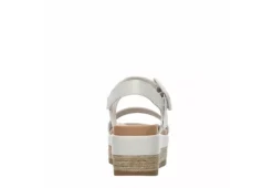 Michael By Michael Shannon Womens Kira Platform Sandal - Ivory -Deals All Walk Styles Store US 01 202471 04