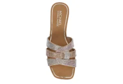 Michael By Michael Shannon Womens Skylar Slide Sandal - Med Metallic -Deals All Walk Styles Store US 01 202475 05