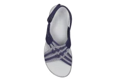 Skechers Womens Arch Fit Reggae Sport-hometown Womens Sandal - Navy -Deals All Walk Styles Store US 01 202493 03