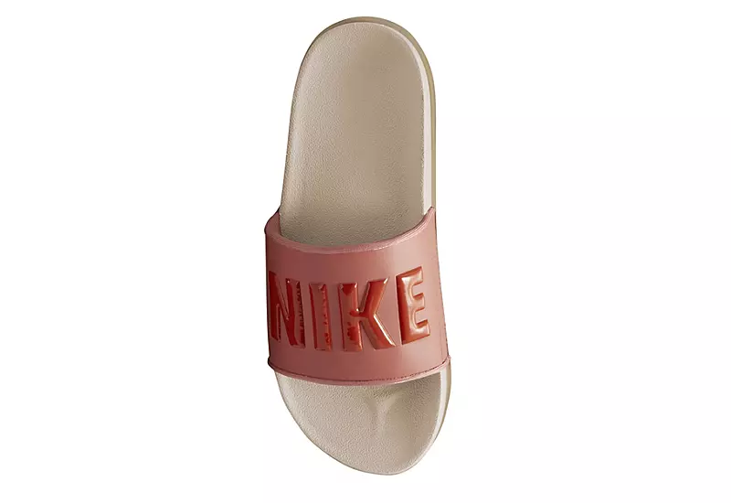 Nike Womens Off Court Slide Sandal - Peach 4 Nike Womens Off Court Slide Sandal - Peach - Image 4