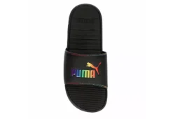Puma Womens Cool Cat Rainbow Slide Sandal - Black 12 Puma Womens Cool Cat Rainbow Slide Sandal - Black -Deals All Walk Styles Store US 01 202625 05