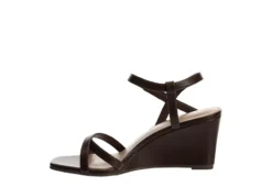 Michael By Michael Shannon Womens Lulu Wedge Sandal - Espresso -Deals All Walk Styles Store US 01 202628 03