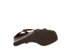 Michael By Michael Shannon Womens Lulu Wedge Sandal - Espresso -Deals All Walk Styles Store US 01 202628 06