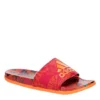 Adidas Womens Adilette Comfort Slide Sandal - Orange