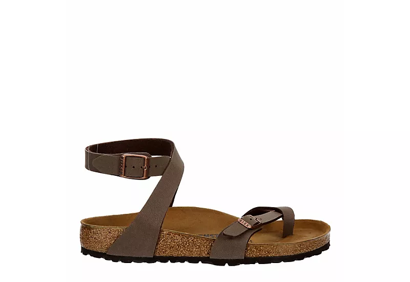 Birkenstock Womens Yara Footbed Sandal - Brown 2 Birkenstock Womens Yara Footbed Sandal - Brown - Image 2