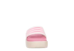 Adidas Womens Adilette Platform Slide Sandal - Pink 9 Adidas Womens Adilette Platform Slide Sandal - Pink -Deals All Walk Styles Store US 01 203101 02