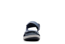 Clarks Womens Mira Bay Sandal - Denim -Deals All Walk Styles Store US 01 203200 02