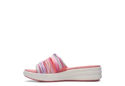 Clarks Womens Drift Petal Slide Sandal - Multicolor -Deals All Walk Styles Store US 01 203205 03