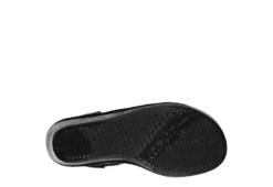 Skechers Womens Rumble On - Camp Glam Wedge Sandal - Black -Deals All Walk Styles Store US 01 203242 04