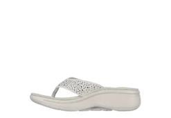Skechers Womens Dazzle- Arch Fit Flip Flop Sandal - Natural -Deals All Walk Styles Store US 01 203277 02