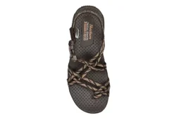 Skechers Womens Reggae Irie Mon Trail Grazer Outdoor Sandal - Chocolate 10 Skechers Womens Reggae Irie Mon Trail Grazer Outdoor Sandal - Chocolate -Deals All Walk Styles Store US 01 203282 03