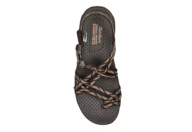 Skechers Womens Reggae Irie Mon Trail Grazer Outdoor Sandal - Chocolate 4 Skechers Womens Reggae Irie Mon Trail Grazer Outdoor Sandal - Chocolate - Image 4