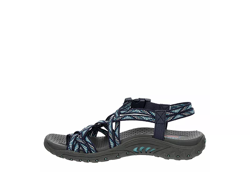 Skechers Womens Reggae Irie Mon Trail Grazer Outdoor Sandal - Navy 4 Skechers Womens Reggae Irie Mon Trail Grazer Outdoor Sandal - Navy - Image 4