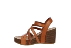 Xappeal Womens Maggy Wedge Sandal - Cognac -Deals All Walk Styles Store US 01 203298 03