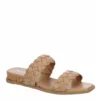 Michael By Michael Shannon Womens Patrice Wedge Sandal - Beige