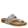 Bjorndal Womens Laurie Footbed Sandal - Grey