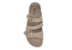 Bjorndal Womens Delaney Footbed Sandal - Taupe -Deals All Walk Styles Store US 01 203312 05