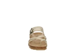 Bjorndal Womens Sami Footbed Sandal - Gold 9 Bjorndal Womens Sami Footbed Sandal - Gold -Deals All Walk Styles Store US 01 203313 02