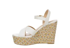 Michael By Michael Shannon Womens Luna Wedge Sandal - White 10 Michael By Michael Shannon Womens Luna Wedge Sandal - White -Deals All Walk Styles Store US 01 203329 03