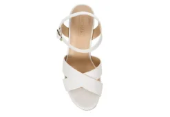 Michael By Michael Shannon Womens Luna Wedge Sandal - White 12 Michael By Michael Shannon Womens Luna Wedge Sandal - White -Deals All Walk Styles Store US 01 203329 05