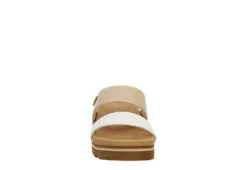 Reef Womens Banded Horizon Hi Slide Sandal - Sand -Deals All Walk Styles Store US 01 203342 02
