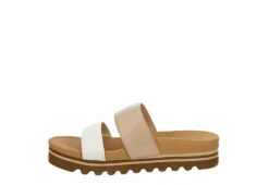 Reef Womens Banded Horizon Hi Slide Sandal - Sand -Deals All Walk Styles Store US 01 203342 03