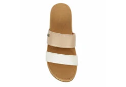 Reef Womens Banded Horizon Hi Slide Sandal - Sand -Deals All Walk Styles Store US 01 203342 05