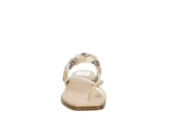 Dv By Dolce Vita Womens Maizy Flat Sandal - Bone -Deals All Walk Styles Store US 01 203348 02