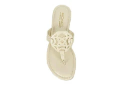 Michael By Michael Shannon Womens Ariana Flip Flop Sandal - Bone -Deals All Walk Styles Store US 01 203358 05
