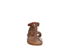 Michael By Michael Shannon Womens Kelsey Gladiator Sandal - Cognac -Deals All Walk Styles Store US 01 203359 02