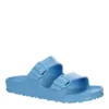 Birkenstock Womens Arizona Essentials Slide Sandal - Light Blue