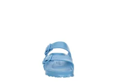 Birkenstock Womens Arizona Essentials Slide Sandal - Light Blue -Deals All Walk Styles Store US 01 203369 02