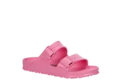 Birkenstock Womens Arizona Essentials Slide Sandal - Pink