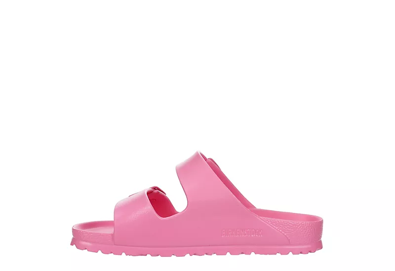 Birkenstock Womens Arizona Essentials Slide Sandal - Pink 4 Birkenstock Womens Arizona Essentials Slide Sandal - Pink - Image 4