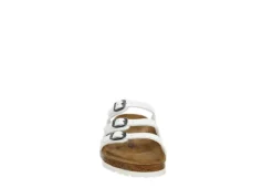 Birkenstock Womens Florida Soft Footbed Sandal - White 9 Birkenstock Womens Florida Soft Footbed Sandal - White -Deals All Walk Styles Store US 01 203373 02