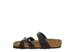 Birkenstock Womens France Footbed Sandal - Black -Deals All Walk Styles Store US 01 203374 03