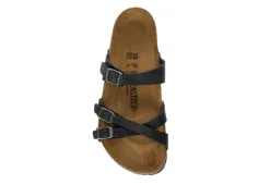 Birkenstock Womens France Footbed Sandal - Black -Deals All Walk Styles Store US 01 203374 05