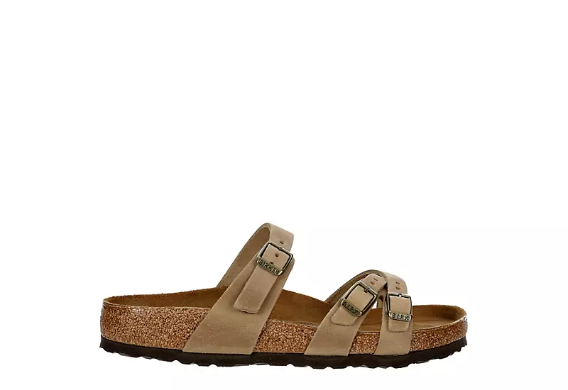 Birkenstock Womens France Footbed Sandal - Brown 2 Birkenstock Womens France Footbed Sandal - Brown - Image 2