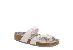 Birkenstock Womens Mayari Footbed Sandal - Pale Pink