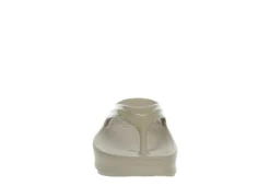 Oofos Womens Oomega Flip Flop Sandal - Khaki -Deals All Walk Styles Store US 01 203392 02