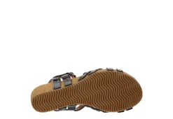 Bjorndal Womens Lily Wedge Sandal - Black -Deals All Walk Styles Store US 01 203399 06