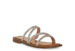 Madden Girl Womens Posh Slide Sandal - Tan