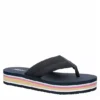 Xappeal Womens Jax Flip Flop Sandal - Navy