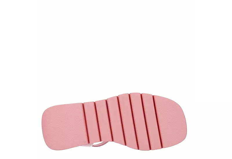 Madden Girl Womens Vaultt Wedge Sandal - Pink 7 Madden Girl Womens Vaultt Wedge Sandal - Pink - Image 7