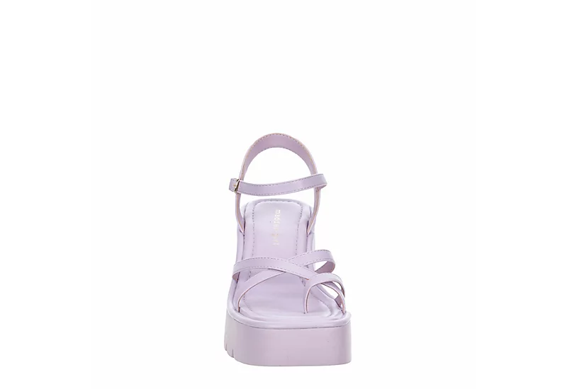 Madden Girl Womens Vaultt Wedge Sandal - Purple 3 Madden Girl Womens Vaultt Wedge Sandal - Purple - Image 3