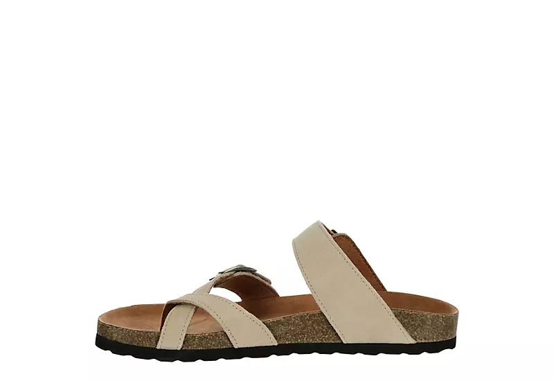 White Mountain Womens Gracie Footbed Sandal - Tan 4 White Mountain Womens Gracie Footbed Sandal - Tan - Image 4