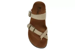 White Mountain Womens Gracie Footbed Sandal - Tan 12 White Mountain Womens Gracie Footbed Sandal - Tan -Deals All Walk Styles Store US 01 203417 05