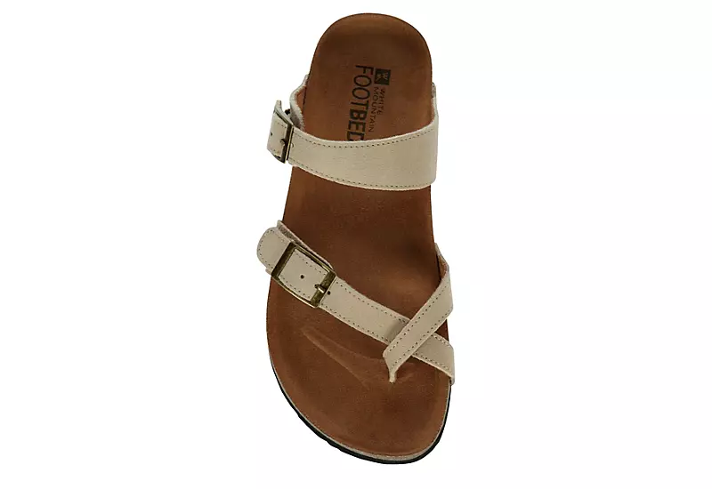 White Mountain Womens Gracie Footbed Sandal - Tan 6 White Mountain Womens Gracie Footbed Sandal - Tan - Image 6