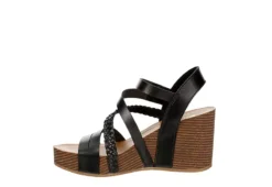 Xappeal Womens Maggy Wedge Sandal - Black 10 Xappeal Womens Maggy Wedge Sandal - Black -Deals All Walk Styles Store US 01 203423 03
